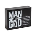 thumbnail image 2 of Fun Express Black & Gray Man of God Tabletop Decoration, 2 of 2