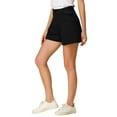 thumbnail image 4 of Allegra K Women's Cargo Belted Pockets Work Office Utility Shorts, 4 of 5