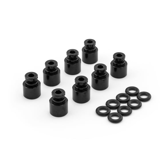 Speedmaster PCE599.1003 Fuel Injector 0.5315" Billet Aluminum Extension Spacer Set