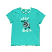 LazyOne Pajamas for Women, Cute Pajama Pants and Top Separates, Turtley Awesome, Large