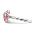 thumbnail image 3 of Sterling Silver Stackable Expressions Carnation Ring - Size 6, 3 of 3