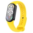 thumbnail image 4 of Instalación tipo prensa de silicona para correa de reloj para Xiaomi Mi Band 8 (Amarillo) Likrtyny Para estrenar, 4 of 9