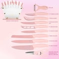 thumbnail image 4 of Juego de bloques de cuchillos Paris Hilton de acero inoxidable de 16 piezas, 4 of 7