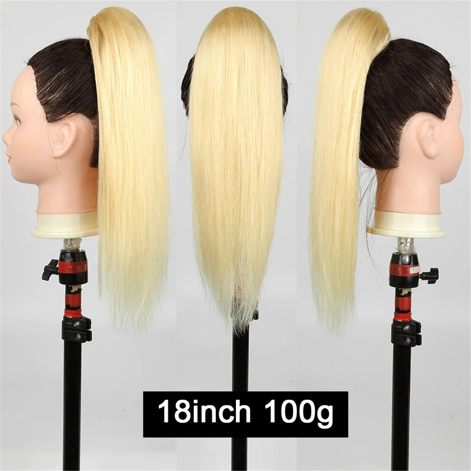 Straight Drawstring Ponytail Clip In Hair Extensions Human Hair Extensions for Women
