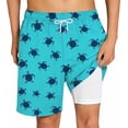 thumbnail image 4 of WERYOUNG Boys Swim Trunks With Compression Liner Star Prints Lightweight Swimming Shorts For Kids Beach Activities Comfortable Swimwear Bottoms 2-3 Years, 4 of 4