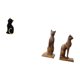 thumbnail image 5 of Figura de escritorio,Estatua de gato,linda estantería,escritorio,decoración del hogar,Figura decorativa creativa para la oficina y el hogar.,Figura de mesa,Estatua de gato sujetalibros para, 5 of 8