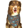 thumbnail image 6 of Naloa Industrial Transportation Dog Bandanas 1PC Washable Triangle Dog Scarfs Premium Durable Fabric, for Small Medium Large Dogs and Cats, 6 of 6