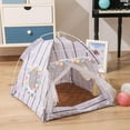 thumbnail image 2 of Pet Princess Style Tent With Breathable Windows Door Detachable Washable Kennel Shelter House For Dogs CatsM He Qiyong unisex, 2 of 2