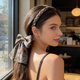 thumbnail image 4 of Cintas para el pelo de tela satinada, diademas ajustables de tela satinada, diademas de cinta suave para uso diario, diadema de tela anudada, 4 of 4