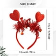thumbnail image 6 of Valentines Day Headband Valentine's Day Love Hair Hoop, Valentines Day Accessories, Heart Headband for Women Girls, 6 of 7