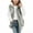 Gray, variant on UQJfacai Girls Fleece Jacket Kids Color Block Zip Up Fall Jackets Casual Outerwear Long Sleeve Hooded Winter Coat with Pockets 5-14 Years