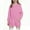 Pink, variant on SERTG Kids Fashion Hooded Dress Long Sleeves Pullover Hoodie Fall Winter Casual Skirt with Pockets for Children 5-14 Years(Khaki,9 Years)