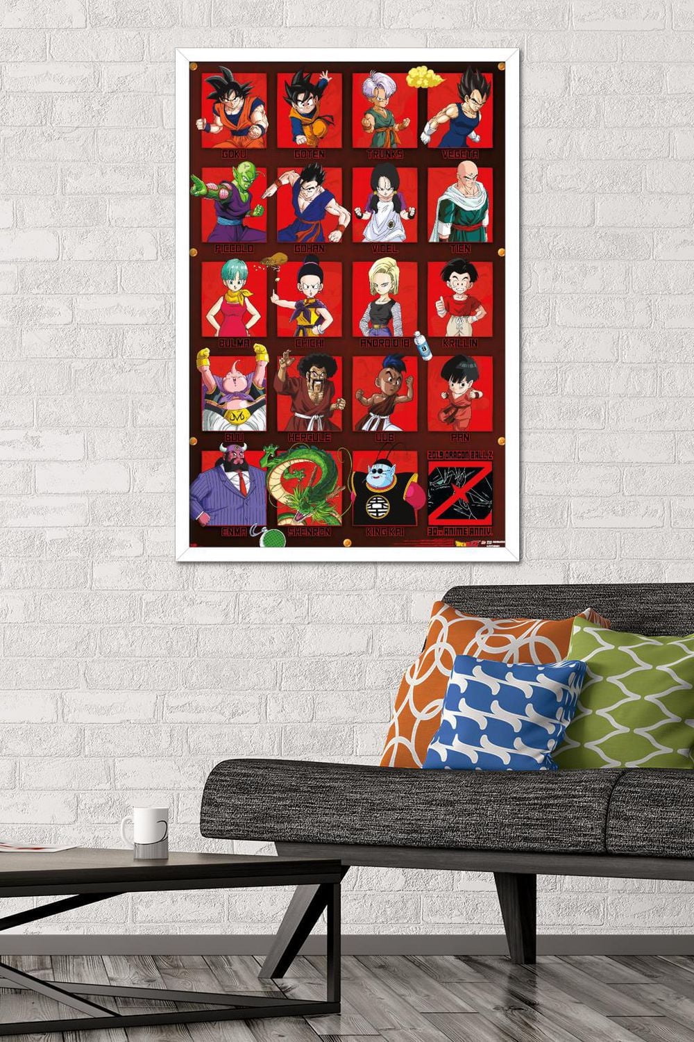 Dragon Ball Z - Anniversary Wall Poster