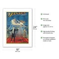 thumbnail image 2 of The Great Jansen - America’s Greatest Transformist - The American Beauty - Vintage Magic Poster c.1920 - Fine Art Matte Paper Print (Unframed) 18x24in, 2 of 4
