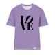 thumbnail image 4 of Tops Cortos para Mujeres Casual de Moda Impreso Cuello Redondo, Camiseta de Manga Corta para el Uso Diario, Fiesta Y Cómodo, 4 of 4
