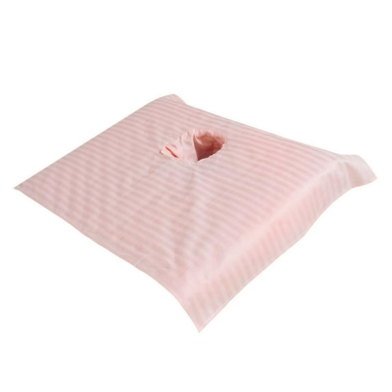 Sectional Cosmetic Massage Table Bed Sheet Cover with Breath Hole, , 50x80cm ,