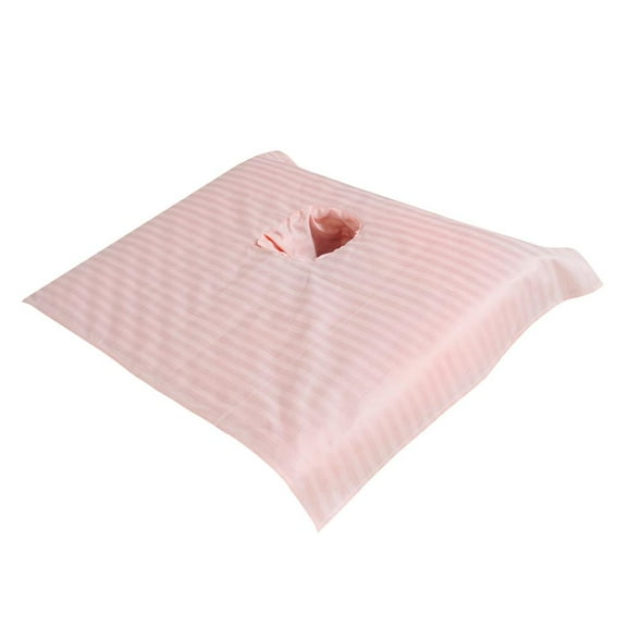 Sectional Cosmetic Massage Table Bed Sheet Cover with Breath Hole, , 50x80cm ,