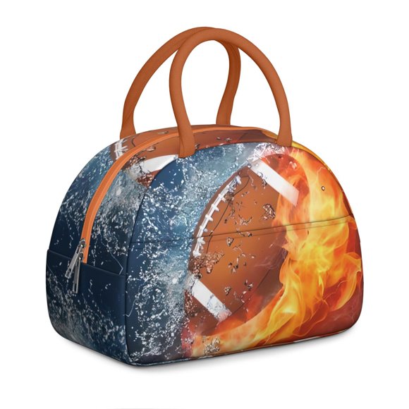 Sac à Lunch Sports Fuel – Sac Fourre-Tout au Design Athlétique pour le Travail Ou l'Entraînement, Étanche et Isolé pour Garder les Repas Prêts pour le Jeu