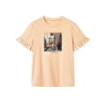 thumbnail image 1 of Camiseta para mujer, ropa de calle, camiseta clásica con cuello redondo para desplazamientos con mochila XL, 1 of 7