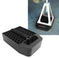 thumbnail image 1 of 4PCS RV Stabilizer Jack Pads Stabilizing Jack Pad Anti Slip Leveling Jack Block for Trailer with Built in Handle Stackable Durable Polypropylene for Cars Caravans Campers, 1 of 7