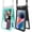 Black + Green, variant on Njjex Large Waterproof Phone Lanyard Case -2 Pack,Double Space Waterproof Phone Case with iPhone 14/13/12/11 Pro Max/Pro/8 Plus, Galaxy S23/S22/S21/S10/Note 20/10/9,Dry Bag for Vacation-Black+Green