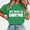 Green, variant on You Might Be Drunk Short Sleeve Shirt for Women Trendy Y2k Style Casual Summer T Shirts Crewneck Comfy Basic Tee Top