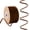 Brown, variant on Black Velvet Ribbon 1/8 Inch X 50 Yards Fabric Christmas Ribbon for Gift Wrapping Wreath Decoration Handmade Craft Ornaments Bow Making