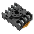 thumbnail image 3 of Base De Relé De Alimentación, Base De Relé Para MK2P, Relé De Tiempo De Instalación De Riel De 220 V CA Para Relé JQX-13F LY2N-J HH62P OTVIAP Relay Base, 3 of 8