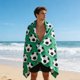 thumbnail image 5 of Soccer-Themed Beach Towel And Microfiber Beach Bath Towel And Soccer Party Decorative Towel And Size 55 X 28 Inches, 5 of 6