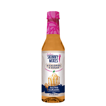 Jordan's Skinny Mixes, Gluten-Free, Naturally Sweetened Salted Caramel, Plastic Bottled Syrup - 375ml