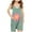 Green, variant on Odeerbi 5-13 Years Kids Girls Summer Jumpsuit Striped Flower Print Camisole Romper Casual Breathable Comfortable Suspender Overalls Bib Overall Shorts with Pockets