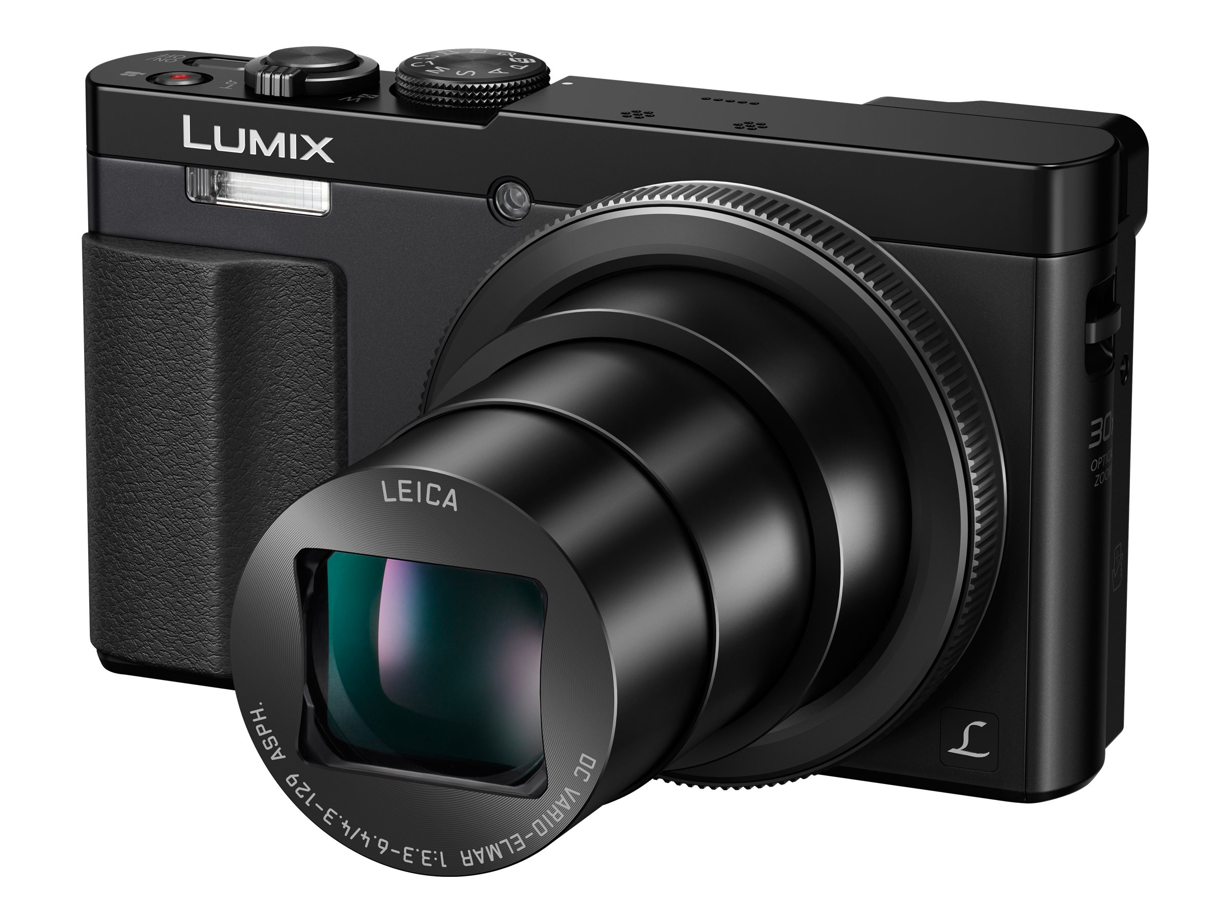 Panasonic Lumix DMC-ZS50 - Digital camera - compact - 12.1 MP - 1080p - 30x optical zoom - Leica - Wi-Fi, NFC - black - image 3 of 10