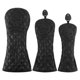 thumbnail image 2 of 3 fundas para cabezas de palos de golf, cubierta para cabeza de golf para conductor de golf, cubierta impermeable de piel sintética con forro de felpa antiarañazos, 1 funda protectora para cabeza de p, 2 of 6