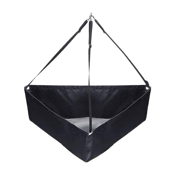 Alimentador de Heno para Almacenamiento de Heno para Caballos, Alimentador Lento, Bolsa de Heno, Bolsas de Heno Triangulares para Vacas, Ganado, Cabras y Ranchos de Caballos