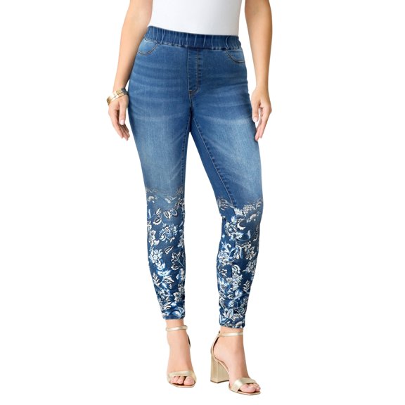 Roaman's Women's Plus Size 360° Stretch Jegging