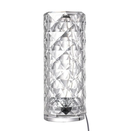 

Spring hue Creative Rose Crystal Desk Lamp USB Plug-in Decorative Night Light