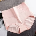 thumbnail image 6 of Daznico Womens Underwear - Women High Waist Postpartum Panties Full Coverage Soft Comfort Briefs - Panties for Women,Color:Rose Gold,Size:L, 6 of 6