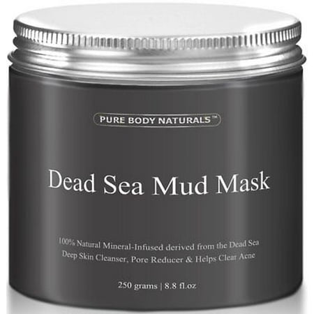 Pure Body Naturals Dead Sea Mud Mask, 250g/ 8.8 fl.