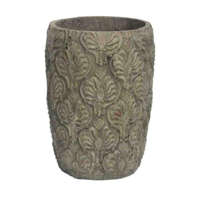 Benzara ETD-EN13414 Pot de Ciment Tendance&44; Gris