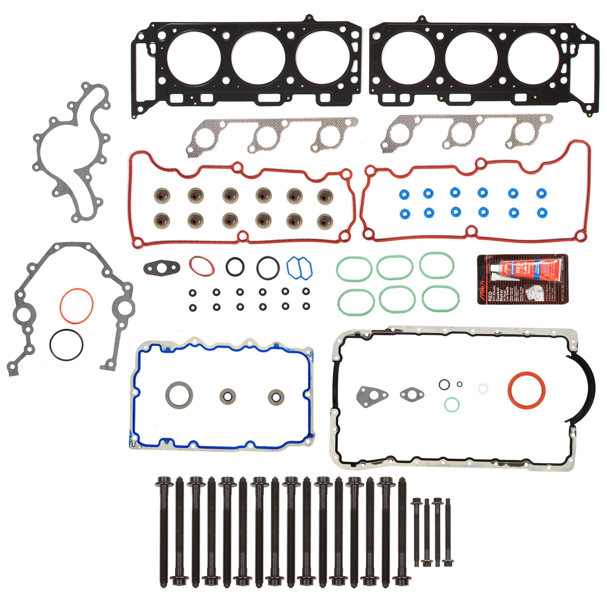 Fits 00-03 Ford Explorer Ranger Mazda Mercury 4.0 SOHC Full Gasket Set Bolts Fits 00-03 Ford Explorer Ranger Mazda Mercury 4.0 SOHC Full Gasket Set Bolts