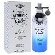 Cuba Cuba Authentic Bold , 3.3 oz EDT Spray