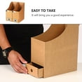 thumbnail image 3 of Shisuyan Office File Holder Paper File Organizers Khaki File Organization Office Organization 2Pcs, 3 of 9
