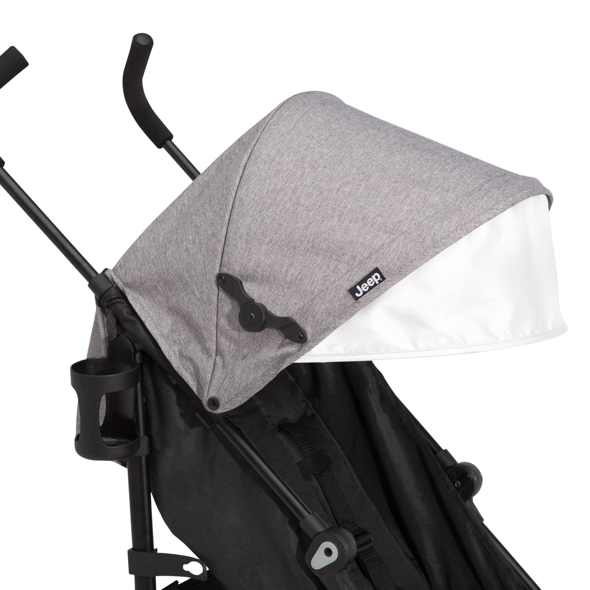 Jeep TurboGlyde Lightweight Stroller by Delta Children, Grey