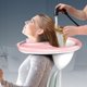 thumbnail image 3 of KAIYANG Lavabo inflable portátil para champú con bomba de aire para mujeres embarazadas discapacitadas mayores, color negro, 3 of 5