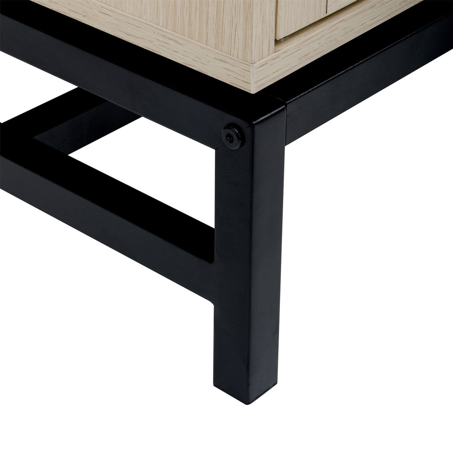 Kadyn Accent Storage Cabinet, Floor Storage Cabinet with 2 doors and 1 Adjustable Inner Shelves, Kitchen Storage Cabinet for Living Room, Natural Kadyn Accent Storage Cabinet, Floor Storage Cabinet with 2 doors and 1 Adjustable Inner Shelves, Kitchen Storage Cabinet for Living Room, Natural