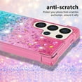 thumbnail image 3 of Funda para Samsung Galaxy S24 Ultra 5G Transparente con Brillos Carcasa Protectora Antigolpes con Glitter Brillante, 3 of 5