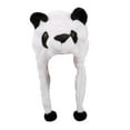 thumbnail image 2 of Sombrero de felpa Zulema animales panda decoración temática, 2 of 8