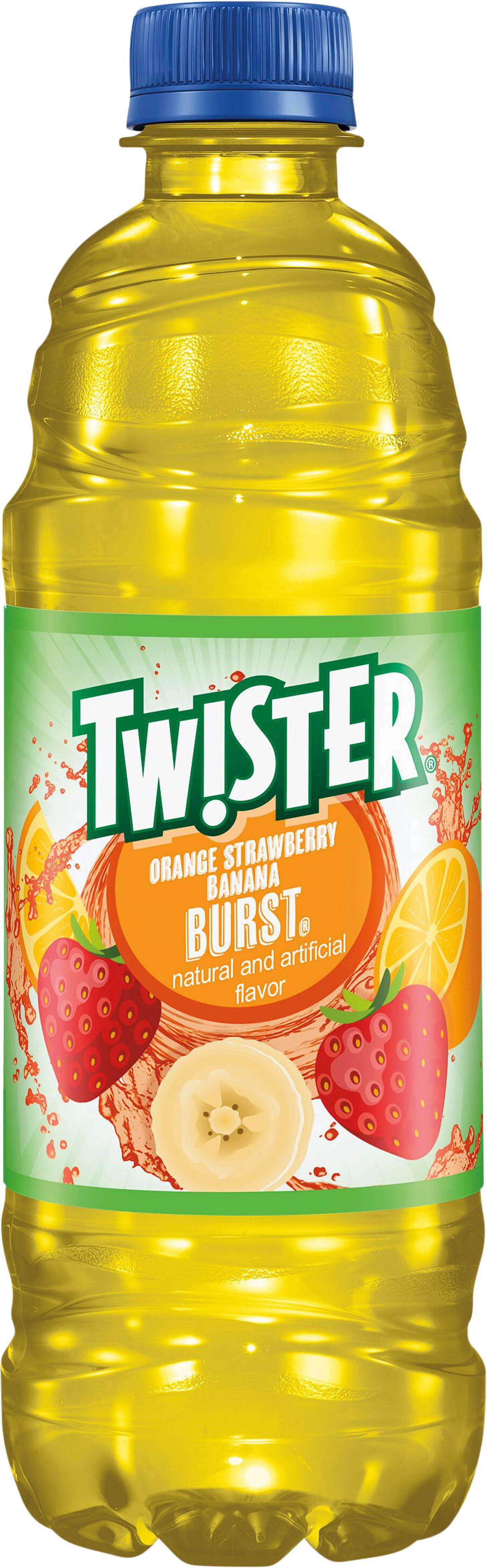 Tropicana Twister Orange Strawberry Banana Juice Drink, 16.9 oz Bottle