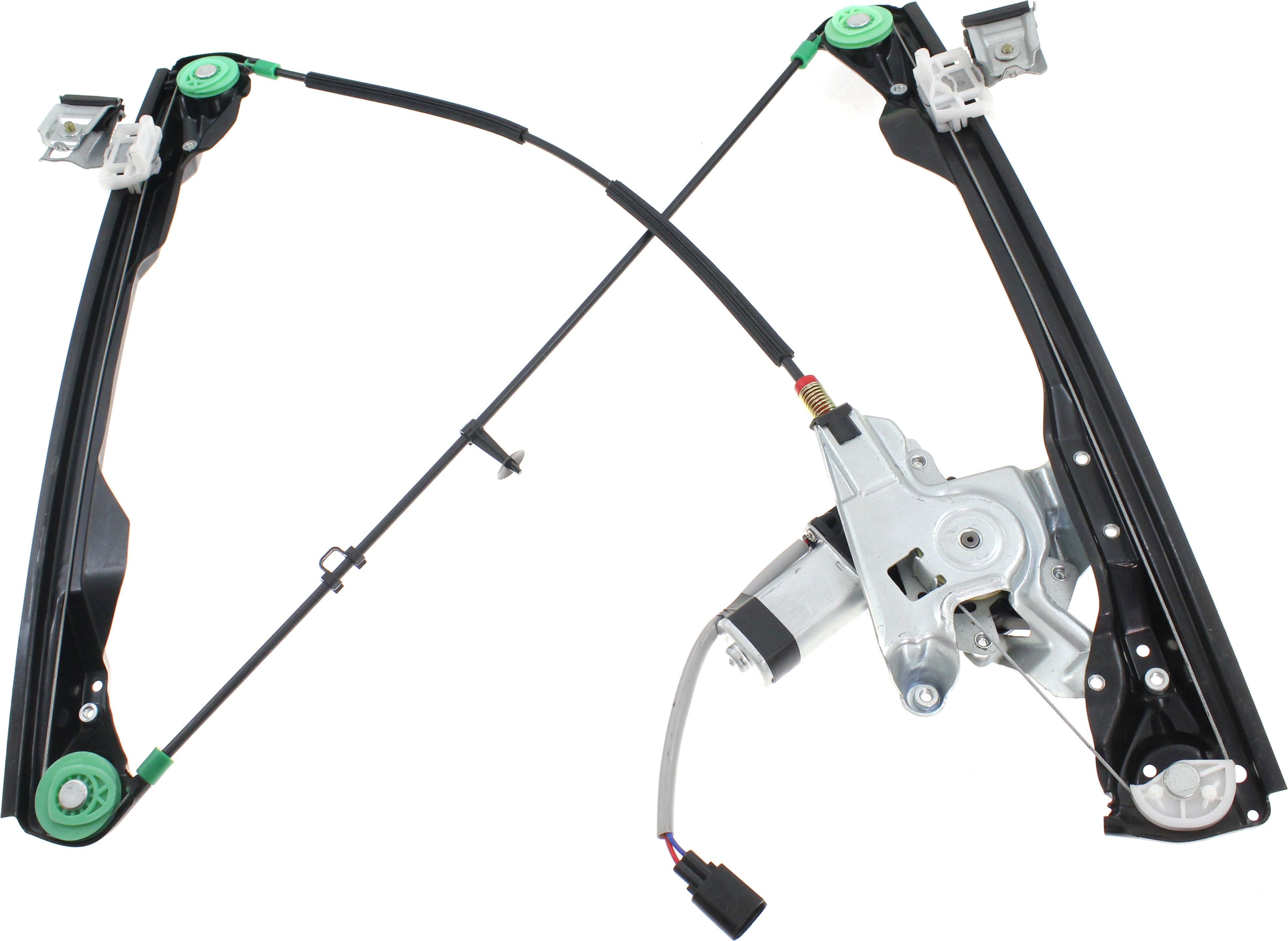 Window Regulator For 2008-2010 Ford Focus Front, Right Passenger Coupe Power With Motor