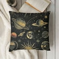 thumbnail image 3 of Set of Moon Phases Throw Pillow Cover, Decor Linen Cushion Cover for Sofa Couch Bed, 3 of 5